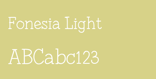 Fonesia Light