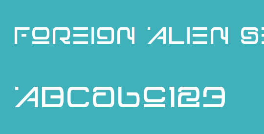 Foreign Alien Semi-Bold