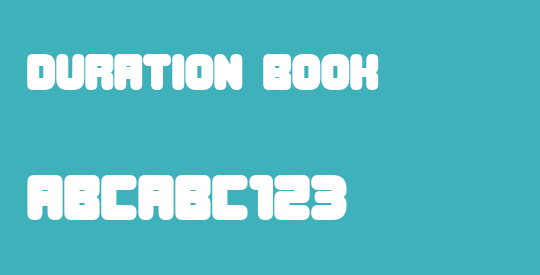 Duration Book