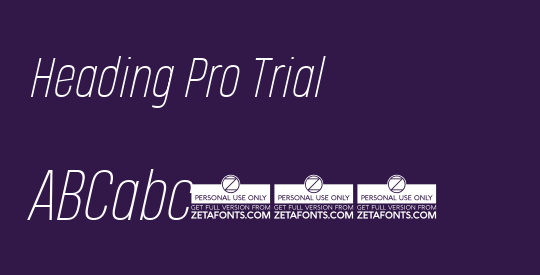 Heading Pro Trial
