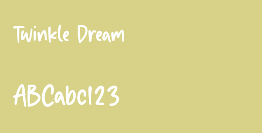 Twinkle Dream