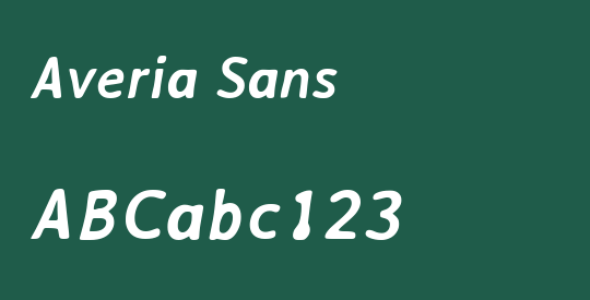 Averia Sans