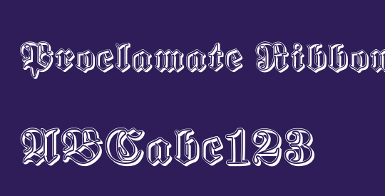 Proclamate Ribbon