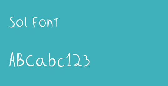 Sol Font