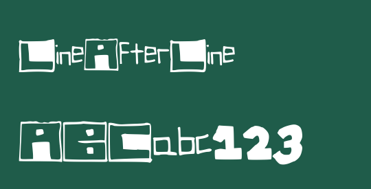LineAfterLine