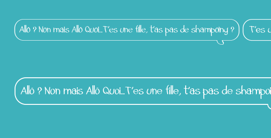 Allo t'as pas de shampoing