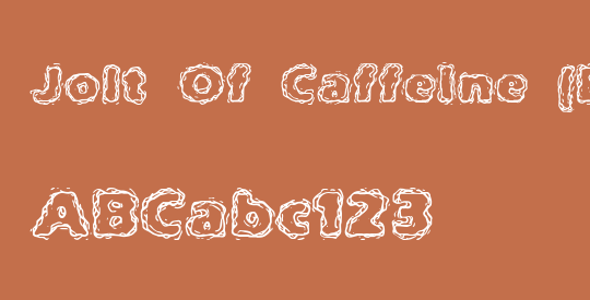 Jolt Of Caffeine (BRK)