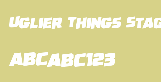 Uglier Things Staggered Rotalic