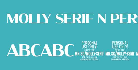 Molly Serif N PERSONAL