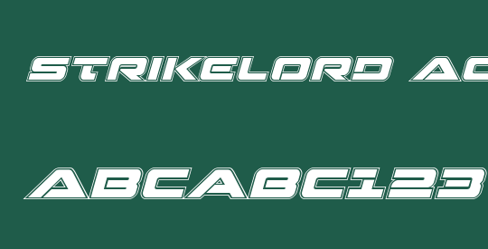 Strikelord Academy Italic