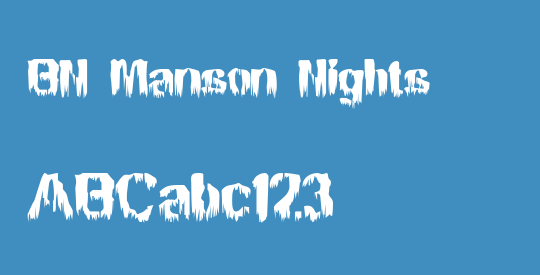BN Manson Nights