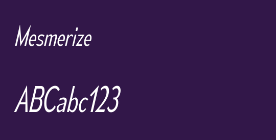 Mesmerize