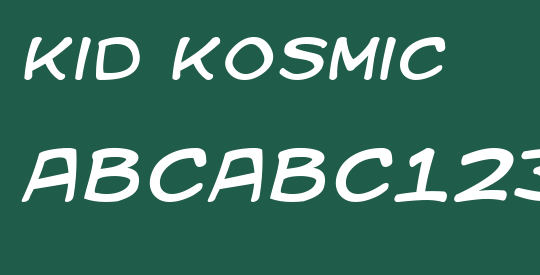Kid Kosmic