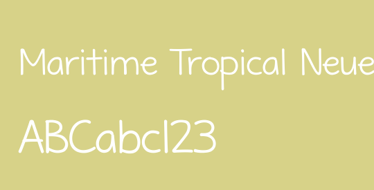 Maritime Tropical Neue