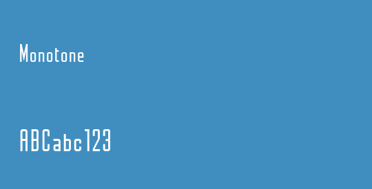 Monotone