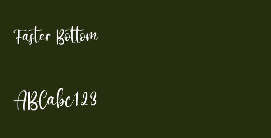 Faster Bottom