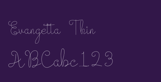 Evangetta Thin