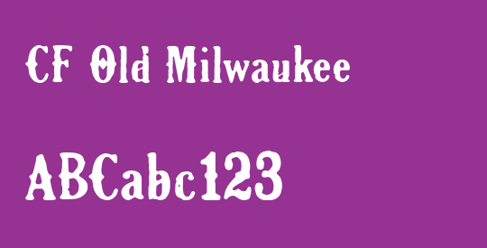 CF Old Milwaukee