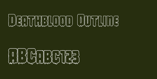 Deathblood Outline