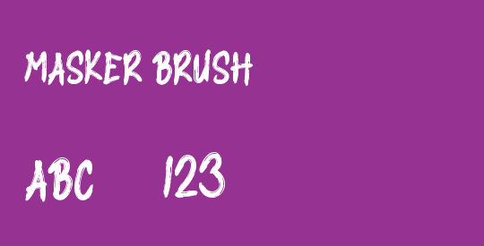 MASKER BRUSH
