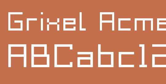 Grixel Acme 9 Regular Xtnd