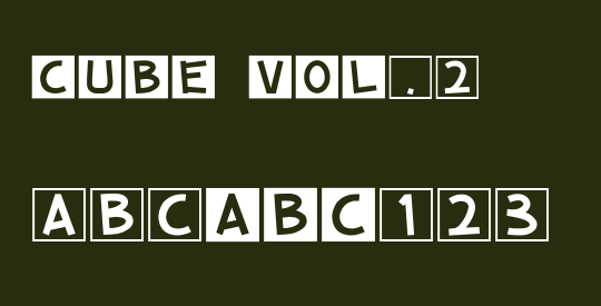 cube vol.2