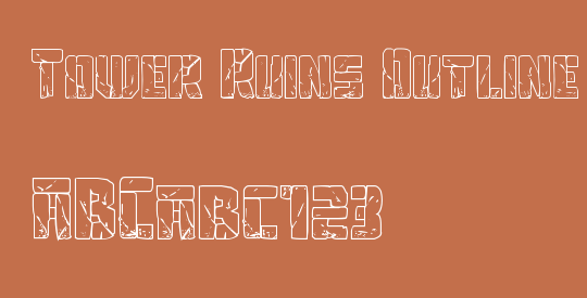 Tower Ruins Outline