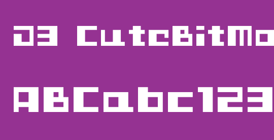 D3 CuteBitMapism TypeB