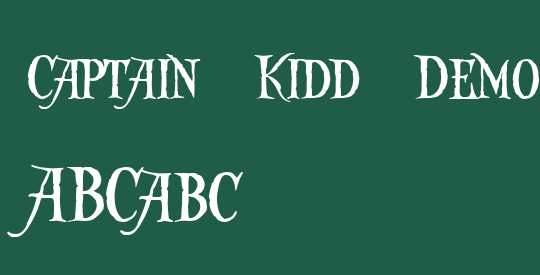 Captain Kidd Demo
