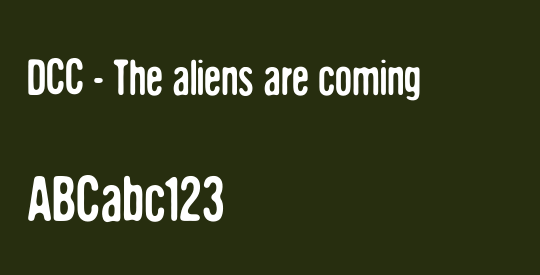 DCC - The aliens are coming