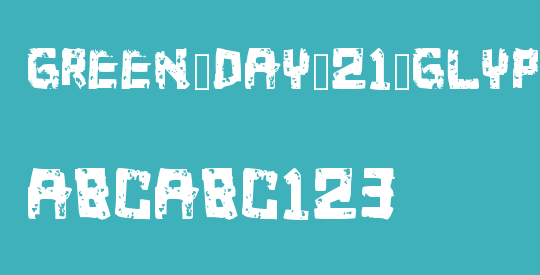 Green_Day_21_Glyphs