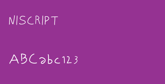 NISCRIPT