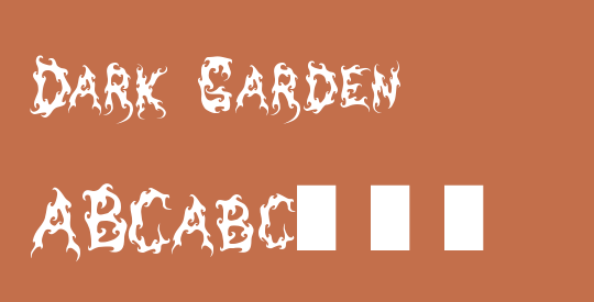 Dark Garden