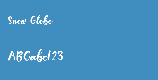 Snow Globe