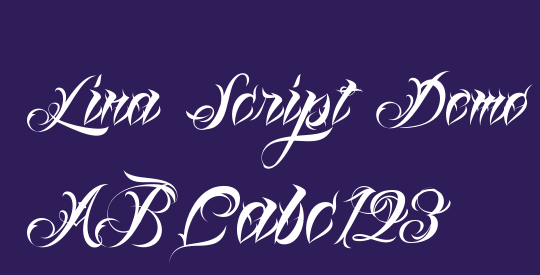 Lina Script Demo