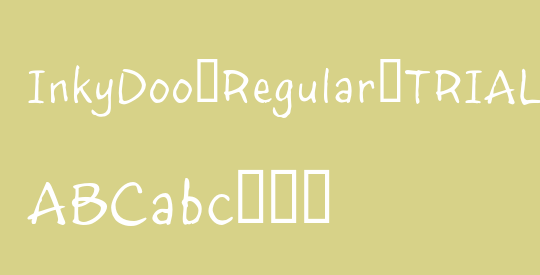 InkyDoo_Regular_TRIAL