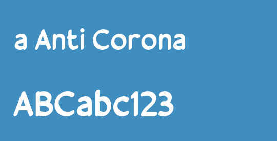 a Anti Corona