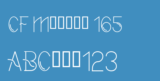 CF Modern 165