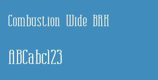 Combustion Wide BRK