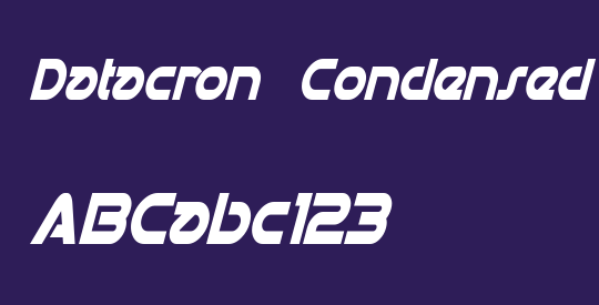Datacron Condensed