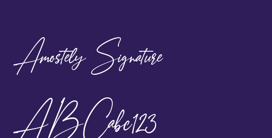 Amostely Signature