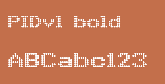 PIDvl bold