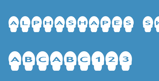 AlphaShapes skulls
