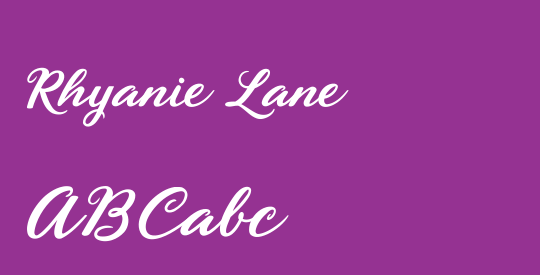 Rhyanie Lane