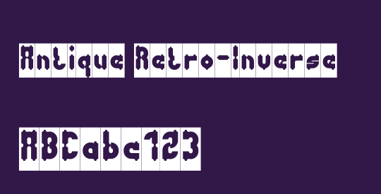 Antique Retro-Inverse