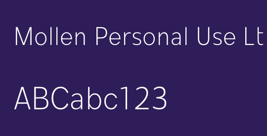 Mollen Personal Use Lt Nr