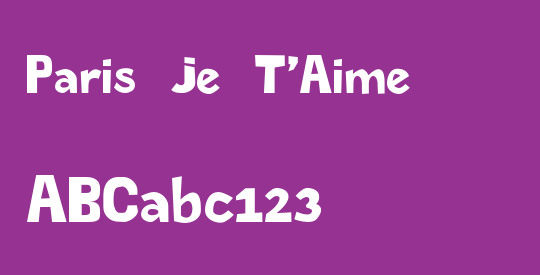 Paris Je T'Aime
