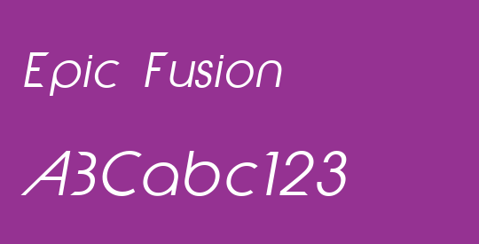 Epic Fusion