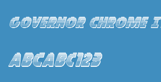 Governor Chrome Italic
