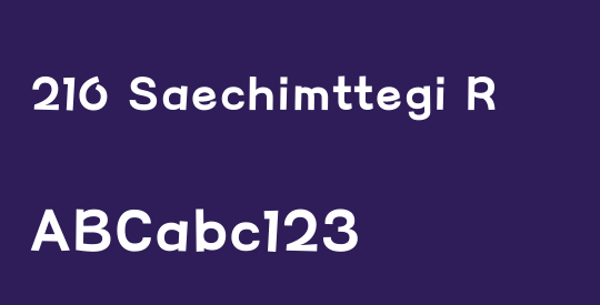 210 Saechimttegi R